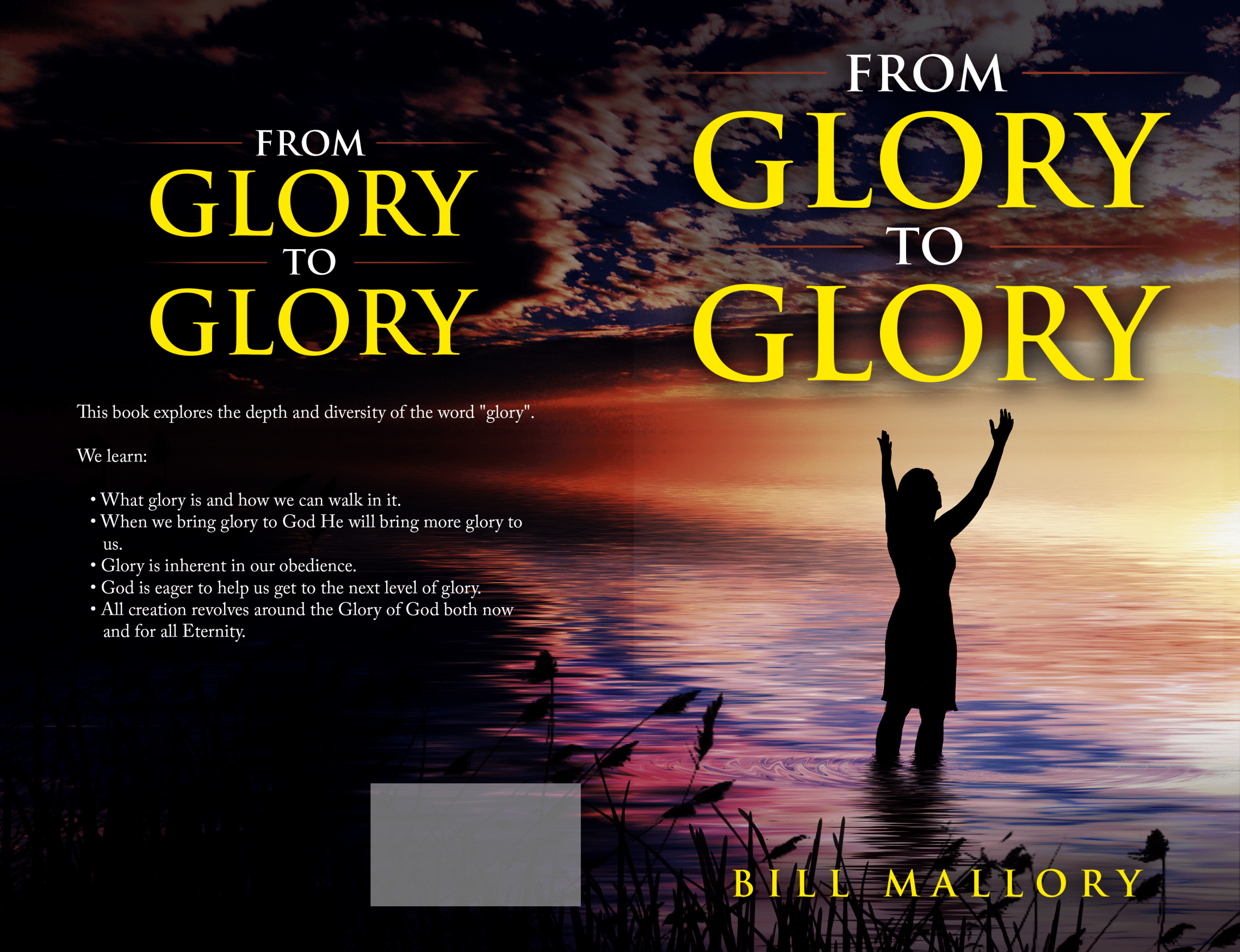 The book cover of “From Glory to Glory”